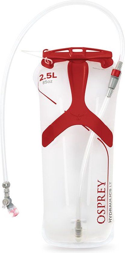 Osprey Hydraulics LT 2.5L Reservoir Waterzak 2.5L Red