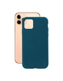 Ksix Eco-Friendly Beschermhoes voor iPhone 11 Pro (Blauw)