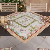 PETTI Artigiani Italiani - Kersttafelloper 90 x 90 cm