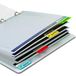 Djois 3L Fr 10522 – zak met 48 indextabs, bladwijzers, zelfklevende markeringen, herbruikbaar, 12 x 40 mm, verschillende kleuren