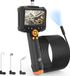 Equivera Endoscoop iPhone - Caméra d'inspection - Caméra HD étanche - Écran IPS-LCD de 4,3 pouces - Câble de 5 m - Noir
