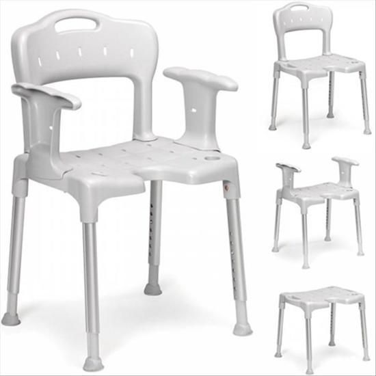 Etac Swift Douchestoel Grijs | Gratis Anti-slip Matje