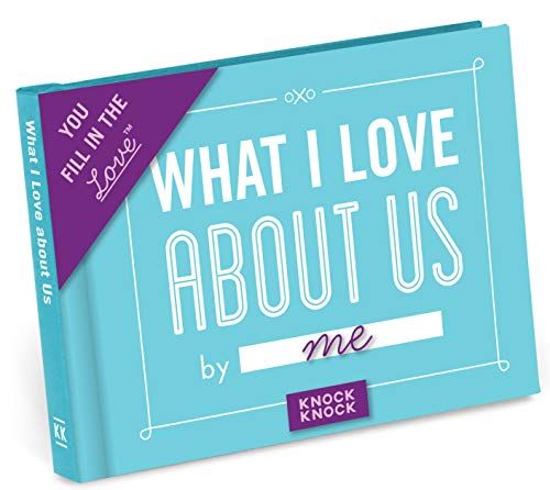 Knock Knock What I Love About Us Fill in the Blank Journal