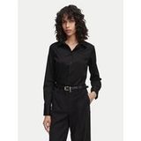 Guess Femmes NEW CATE SHIRTWEVEN TOPSJet Black A996taille S Longueur N