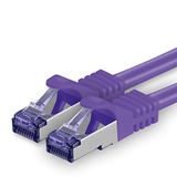 1aTTack.de Cat.7 netwerkkabel 3,0 m - Violet