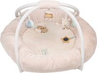 Nattou FLO, ERNEST & OLI Speeltapijt met bogen - 91 cm - Beige