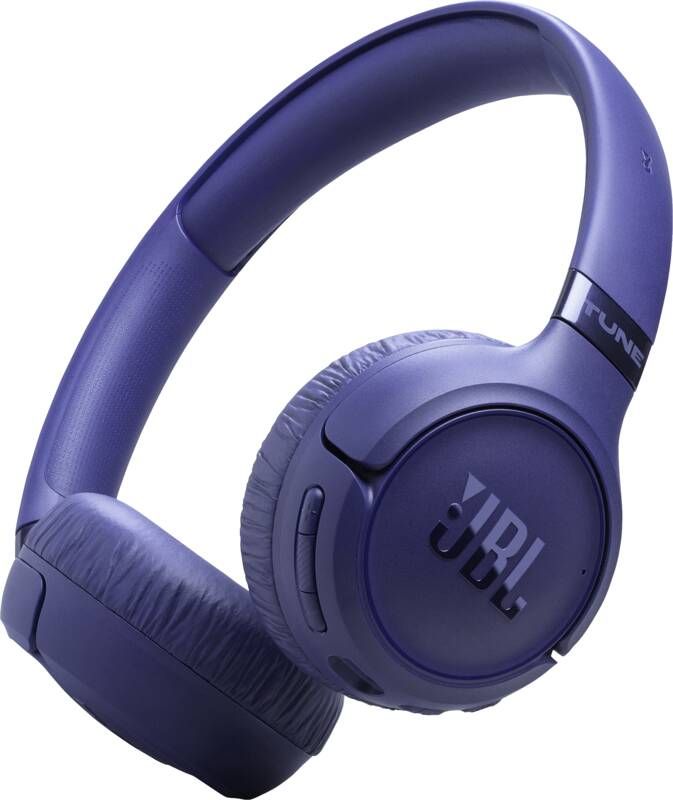 JBL Tune 680NC Headset Bedraad en draadloos Hoofdband Oproepen/muziek USB Type-C Bluetooth Blauw