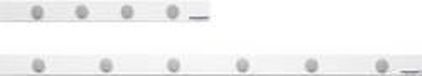 Magnetoplan Magneetstrip magnetowand (l x b) 50 cm x 5 cm Wit 1 stuk(s) 16270M