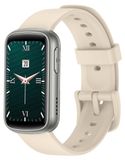 Synerfit Blissima Smartwatch – 1,47-inch display, hartslagmeter, slaapmonitoring, 7 dagen batterijduur – Beige