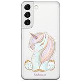 ERT GROUP mobiel telefoonhoesje voor Samsung S22 origineel en officieel erkend Babaco patroon Unicorn 002
