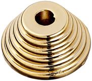 SCHWINN 22179 sokkel, greepbasis, Zamak, diameter 19 mm, goud glanzend