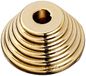 SCHWINN 22179 sokkel, greepbasis, Zamak, diameter 19 mm, goud glanzend