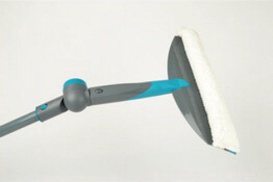 Linea Softwise Raamwisser met Telescoop Grijs/Blauw