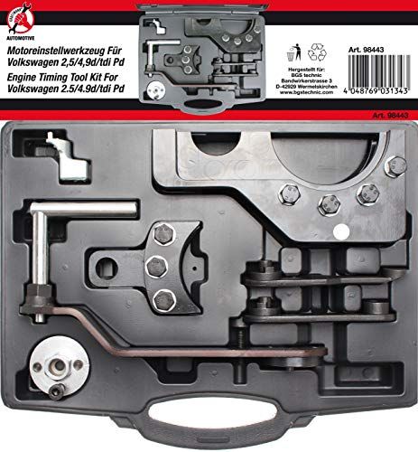 BGS DIY 98443 Motorafstelset voor VAG 2.5, 4.9D, TDI PD pompverstuiver