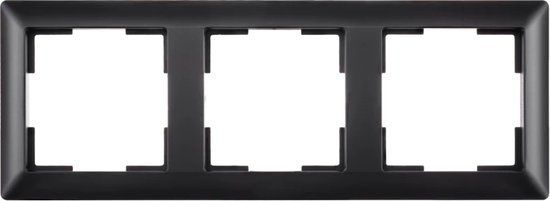 ION Industries J1 Afdekraam 3-voudig Mat Zwart