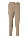 SELECTED FEMME Slfrita-ria Mw Crop Pant Camel Mel Noos stoffen broek voor dames