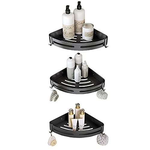 Douche Caddy, Niet Boren Hoek Badkamer Plank Acryl
