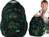 St.Right Sac à dos scolaire 4 compartiments Garçons Pixels 26L