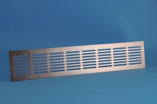 DPS Plintrooster 400x80mm RVS