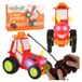 IKONKA RC-tracteur met afstandsbediening, springende tractor, dansende tractor, geluid