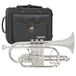 Montreux Montreux Concert Series Intermediate Advanced Bb Cornet Met Premium Draagtas, Mondstuk - Zilveren Plaat Messing, 4,75 Inch / 12 Cm Bel, B Flat