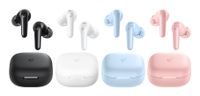 Soundcore R60i True Wireless Stereo (TWS) In-ear Headset met Actieve Ruisonderdrukking, Bluetooth 5.3, IP55 Waterbestendig, Neon Blauw