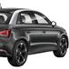 Audi 8XG060306Z7G set de films décoratifs pour arc de toit A1 Sportback en argent floret-brillant