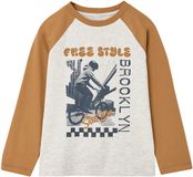 Vertbaudet Jongensshirt met lange mouwen