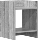 vidaXL Plantenstandaard Grijs Sonoma 30 x 30 x 40 cm Bewerkt Hout