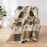 Greenland Home Sedona Sprei Deken, Taupe 127 x 152 cm