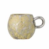 Bloomingville Paula mok 275 ml, aardewerk, diameter 9 cm, hoogte 8 cm, groen