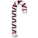 Gode godemichet en verre Candy Cane 19,5cm