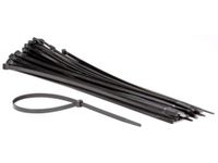 Perel Set nylon kabelbinders 8.8x500mm - Zwart, UV-bestendig, 50 st.