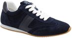 Lauren Ralph Lauren - Lage sneakers - Suède - Donkerblauw - Vrouwen - Maat 37