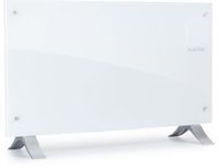 Klarstein Bornholm Curved elektrische omgevingsverwarmer, convectieverwarmer, vrijstaand of wandmodel, 2000 Watt, Wit