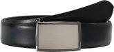 LLOYD Leren Riem Thin Leather Belt 3.5 W80 Marine Blauw