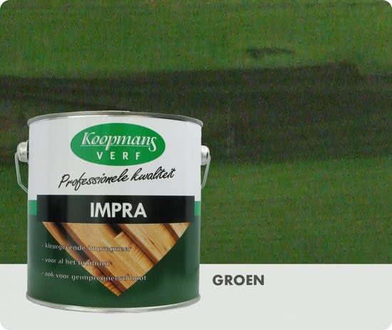Koopmans Impra - Transparant - 2 5 liter - Groen