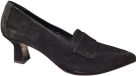 Roberto D'Angelo Zwarte Suede Dames Pumps