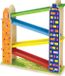 Viga Toys Jodelbaan Stad - Circuit de course en bois avec 4 voitures