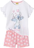 Vertbaudet Pyjamashorty meisjes katoen LILO & STITCH snoepjesroze