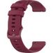Techsuit Bracelet W006 pour Huawei Watch / Garmin Watch Series, 18mm, Bordeaux