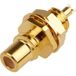 RS Pro Connecteur Coaxial RS Pro Femelle Droit, Raccordement à souder 50Ω Montage panneau ( Prix pour 1 )