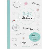 Bullet stickers: 1001 stickers pour décorer mon carnet