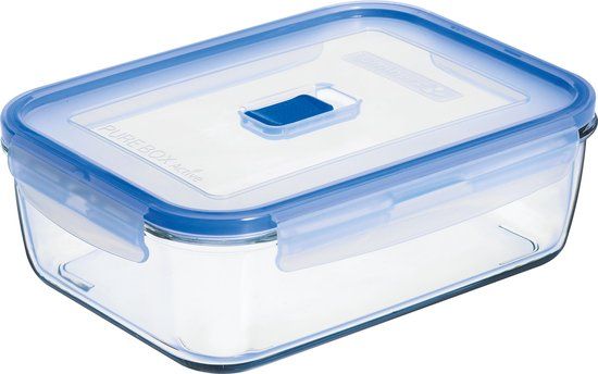 Luminarc Pure Box Active Vershoudbak - 1.97L - Rechthoekig - Glas