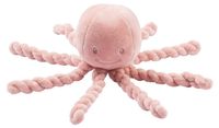 Octopus peluche - 23 cm - Vieux rose