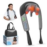 COMFIER Shiatsu nekmassageapparaat met warmte, draadloos 4D diep kneedmassageapparaat voor het verlichten van nek, schouders en rug, cadeau voor mannen en vrouwen