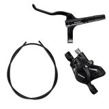 Shimano Non-Series MTB BR-MT200 / BL-MT200 remhendel / remklauw post mount zwart, achter links