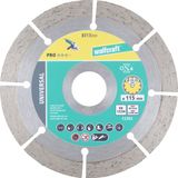 wolfcraft - Disque diamanté Ø 115 mm - Pierre