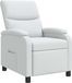 vidaXL Recliner Wit Stof