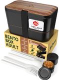 Umami Bento Lunchbox Zwart Wenge